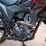 Curva coletora em inox Honda XRE 190