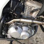Curva coletora em inox Honda XRE 190