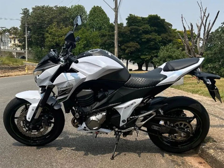 Ponteira de escapamento inox com abafador Kawasaki  Z800