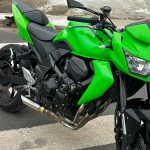 Ponteira de escapamento inox com abafador Kawasaki  Z750
