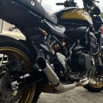 Ponteira de escapamento inox com abafador Kawasaki  Z900RS