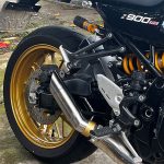 Ponteira de escapamento inox com abafador Kawasaki  Z900RS