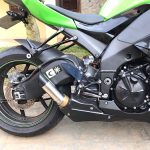 Ponteira de escapamento inox Kawasaki ZX-10R