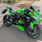 Ponteira de escapamento direta inox Kawasaki ZX-4RR 2023 direta