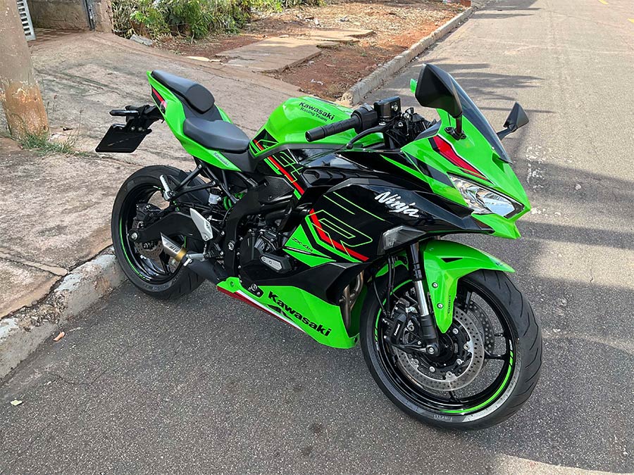 Ponteira de escapamento direta inox Kawasaki ZX-4RR 2023 direta