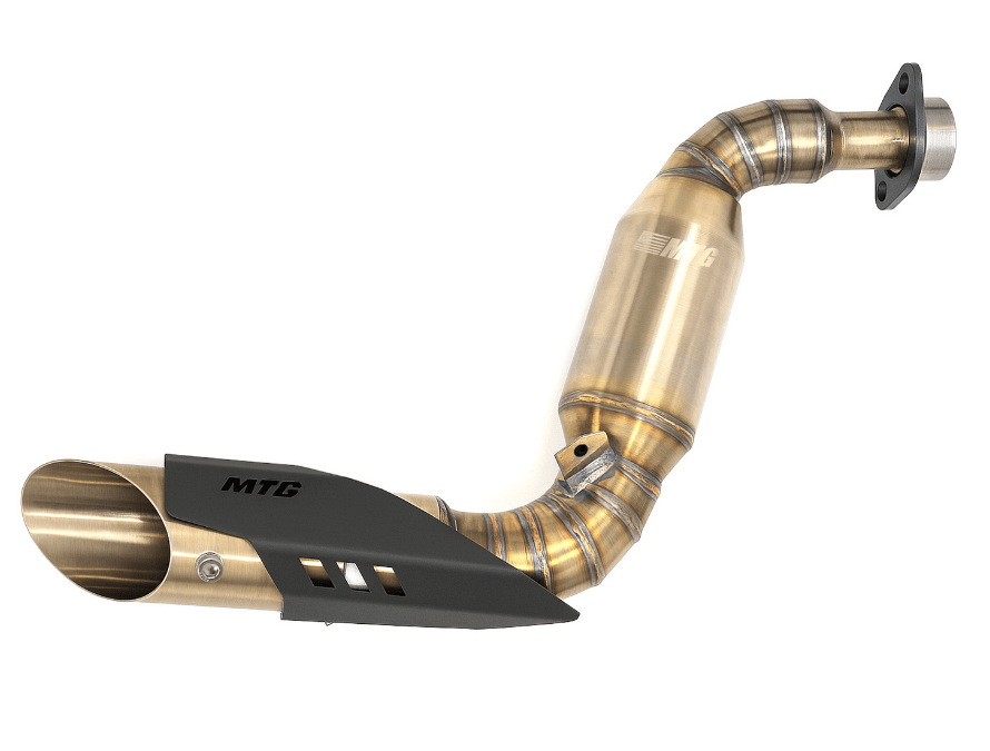 Ponteiras de escapamento esportivo Full Titanium Color BMW G310 GS