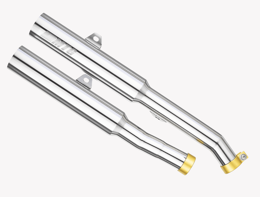 Par Ponteiras de escapamento esportivo Full Inox Scrambler 900 (2017 - 2026)