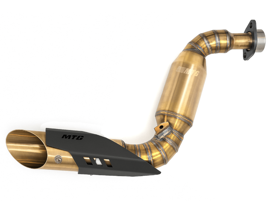 Ponteiras de escapamento esportivo Full Titanium Color BMW G310 GS