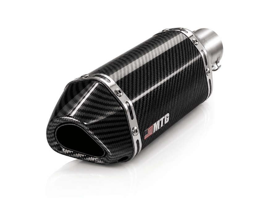 Ponteiras de escapamento esportivo com abafador MINI 1 CARBON para SBM 400